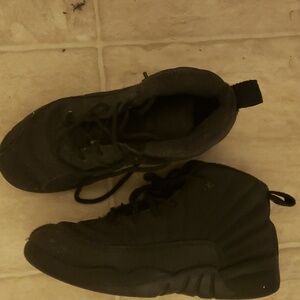 Children jordan sneaker all black